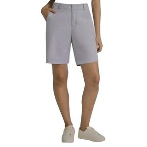 Matty M Women's Chino Bermuda Shorts Blue XL New